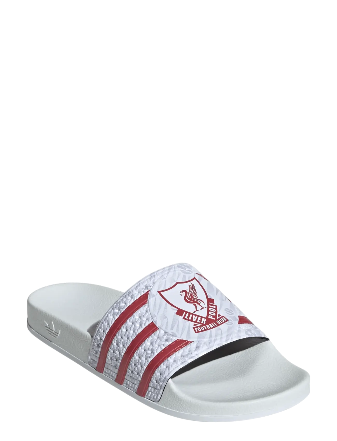 adidas Performance TREFOIL SLIDE - Badeschuhe - FTWWHT/STRRED/FTWWHT / white