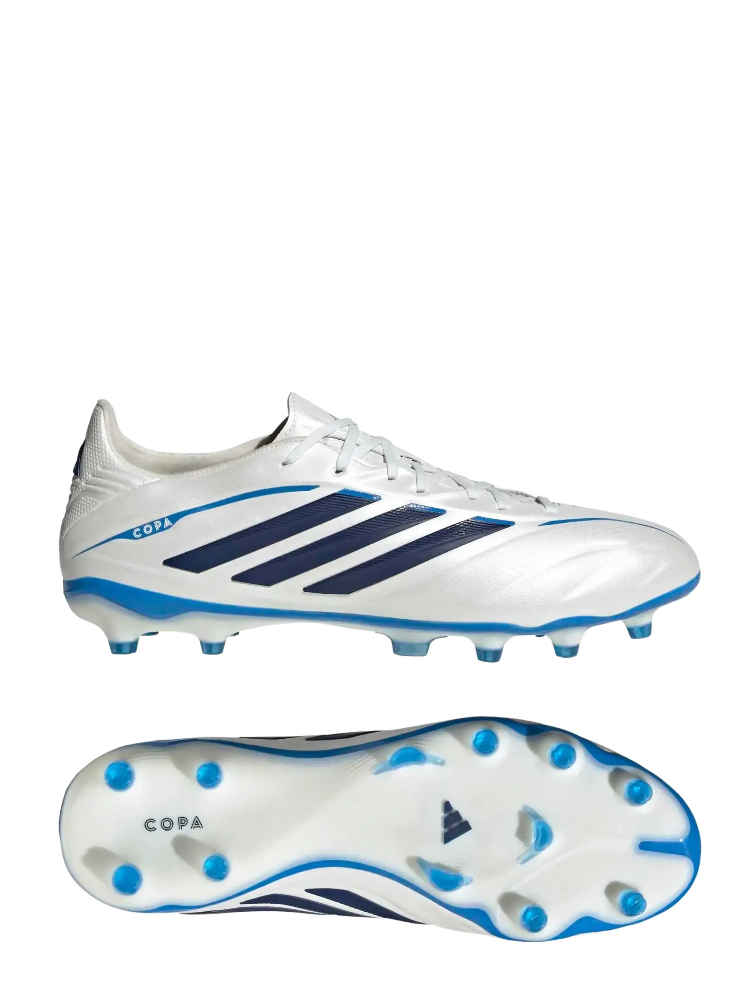 adidas Performance COPA PURE IV PRO FG - Deals - ZEROMT/DKBLUE/LURABL / silver