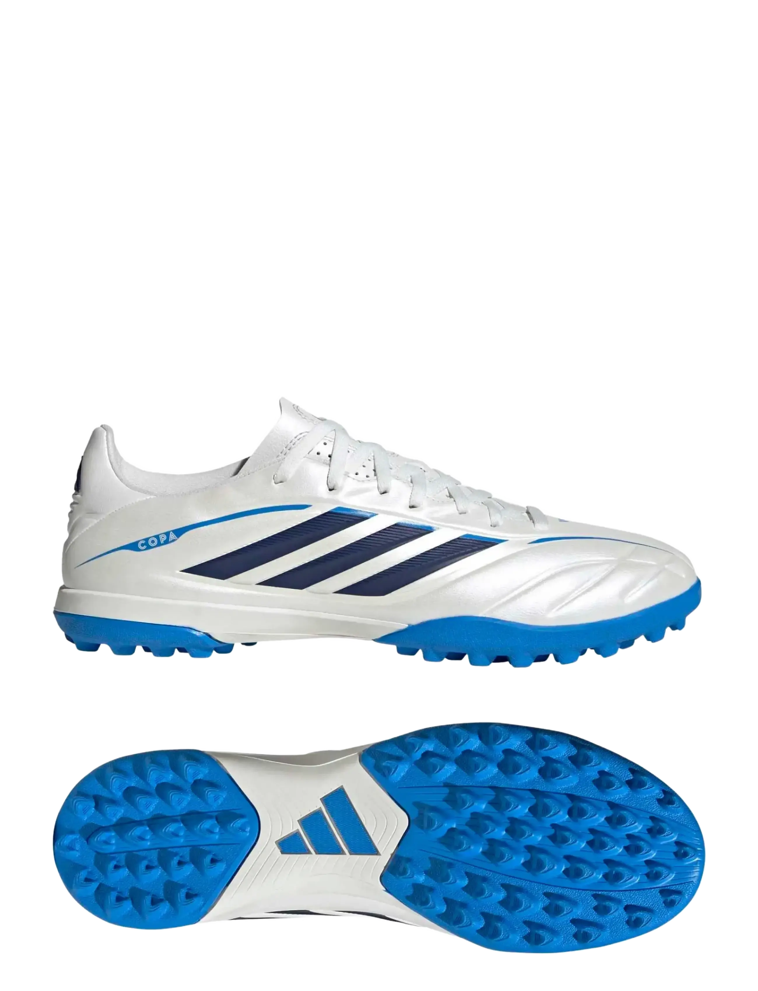 adidas Performance COPA PURE IV CLUB TF - Fußball - ZEROMT/DKBLUE/LURABL / white