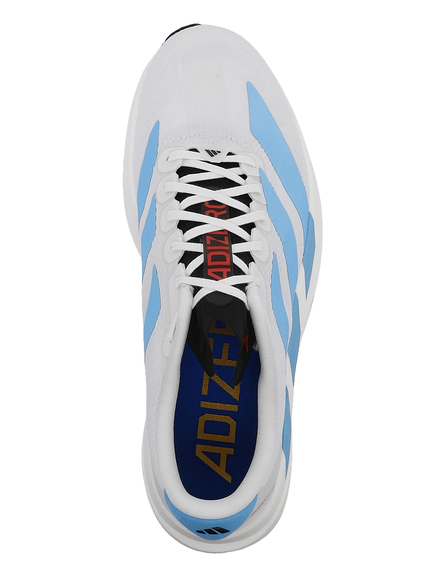adidas Performance - Adizero EVO SL WOVEN M - jooksujalatsid - owhite/ltblue/brired - 3