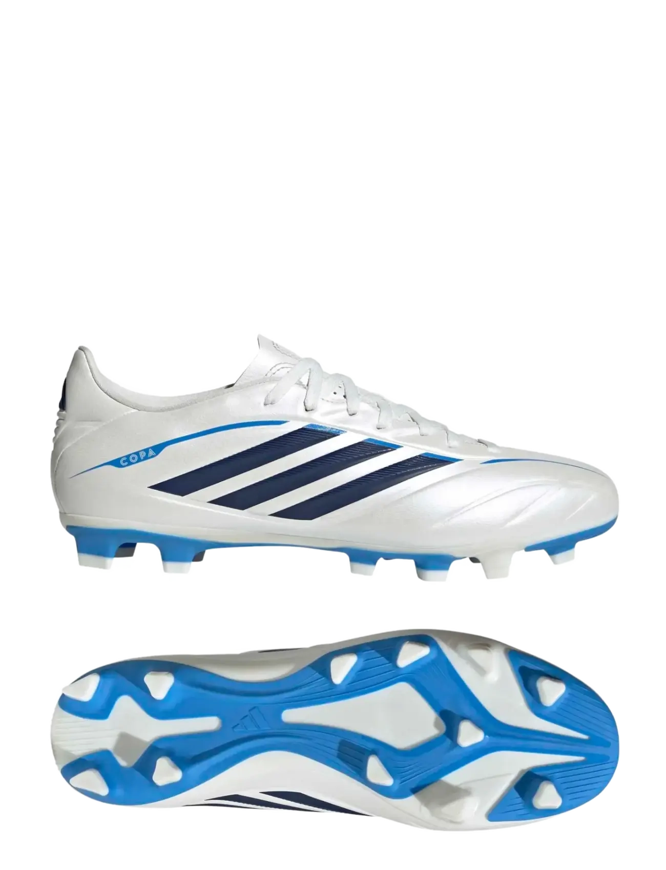 adidas Performance COPA PURE IV CLUB FG/MG - Deals - ZEROMT/DKBLUE/LURABL / white