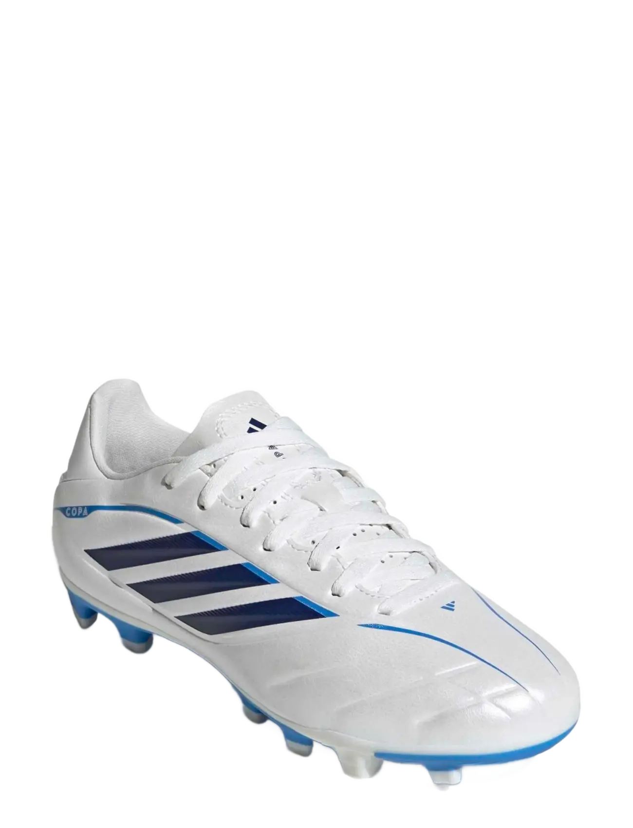 adidas Performance COPA PURE IV CLUB FG/MG J - Fodboldstøvler - ZEROMT/DKBLUE/LURABL / white