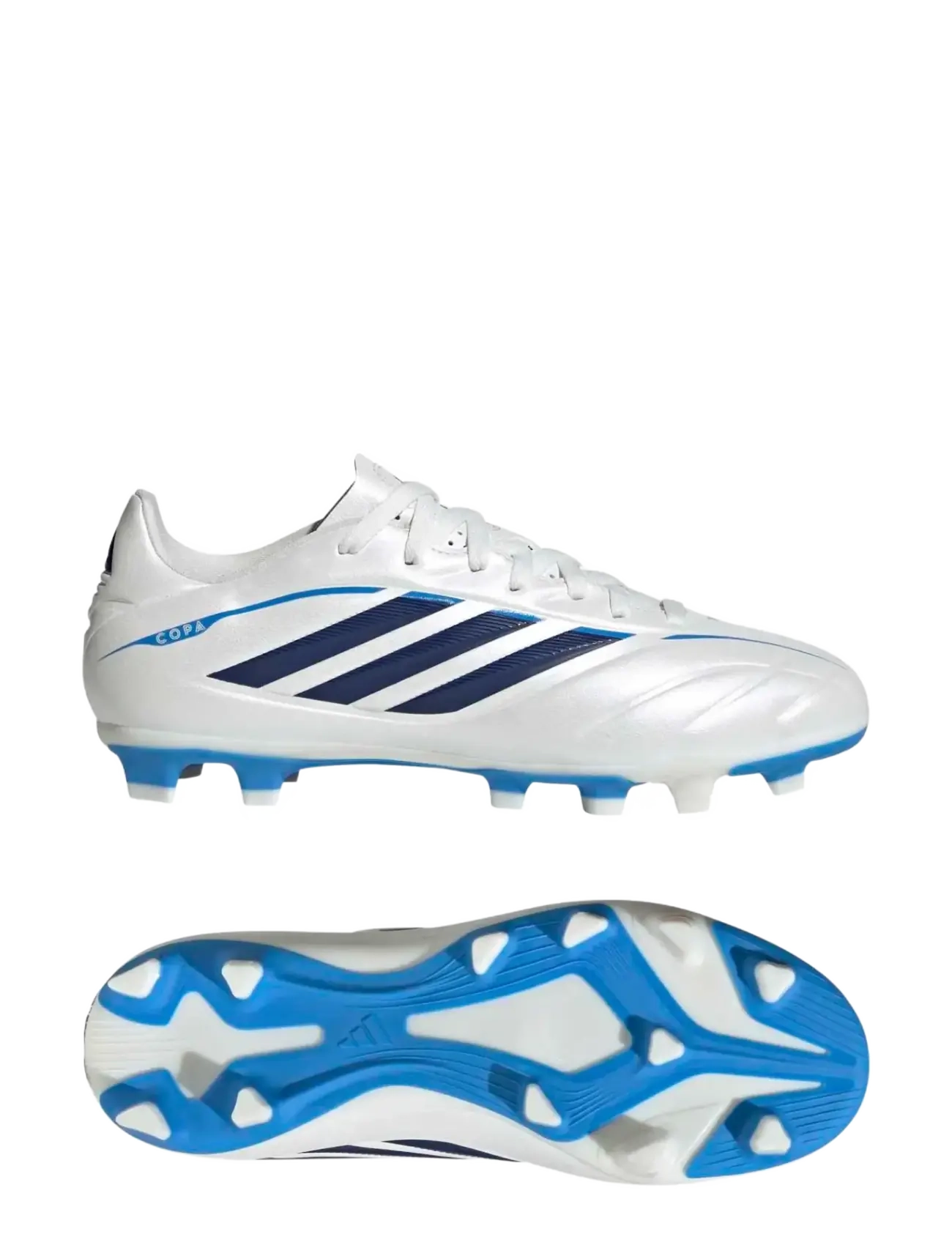 adidas Performance COPA PURE IV CLUB FG/MG J - Vaata kõiki - ZEROMT/DKBLUE/LURABL / white