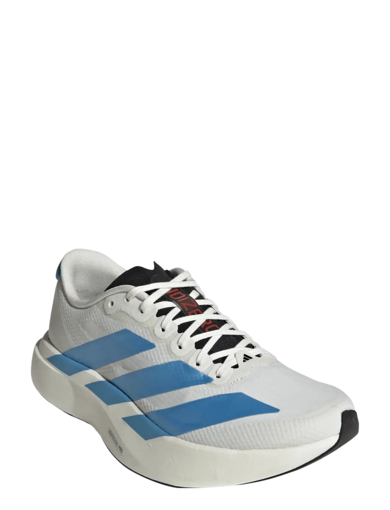 adidas Performance Adizero EVO SL WOVEN W - Sko - OWHITE/LTBLUE/OWHITE / white