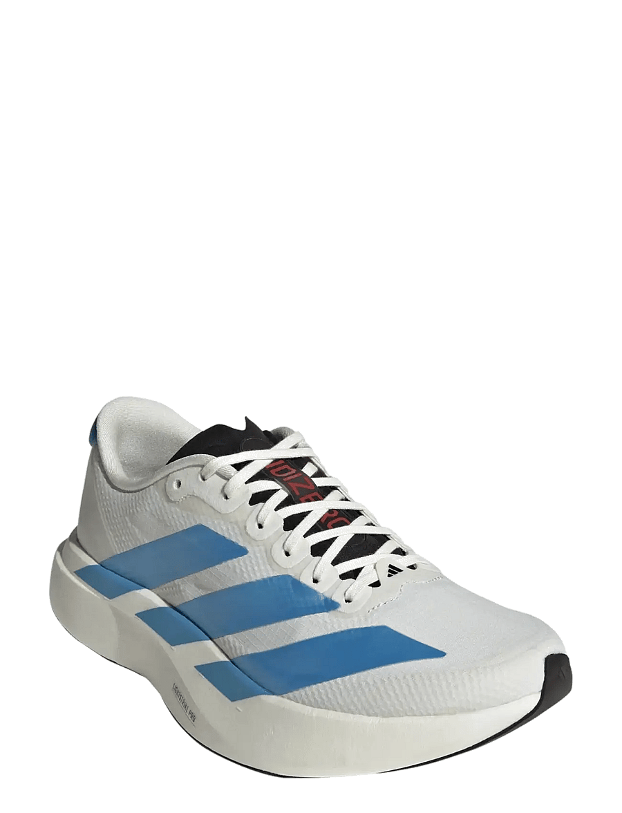 adidas Performance - Adizero EVO SL WOVEN W - laufschuhe - owhite/ltblue/owhite - 0