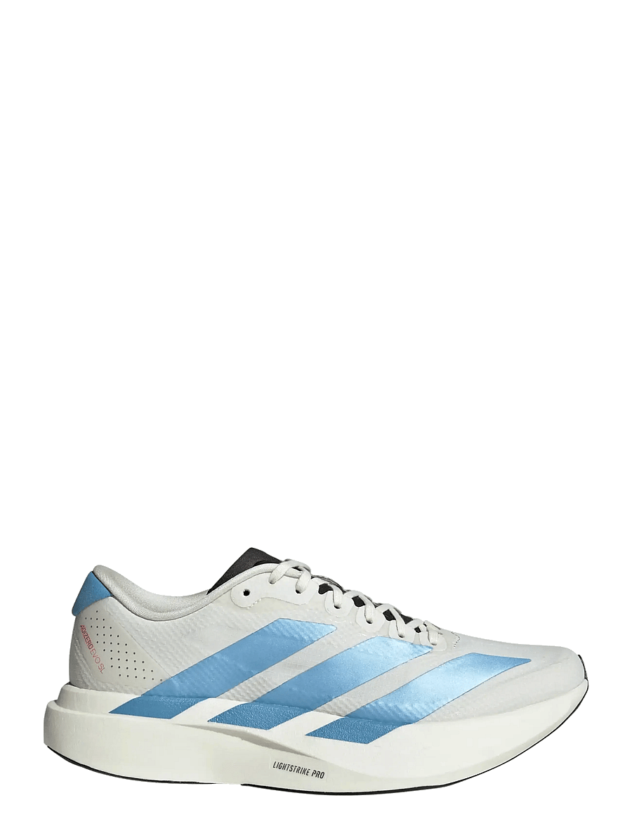 adidas Performance - Adizero EVO SL WOVEN W - laufschuhe - owhite/ltblue/owhite - 1