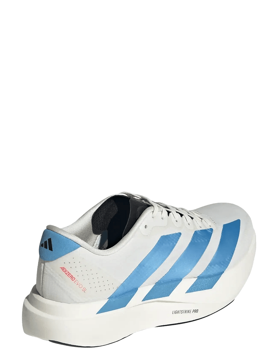 adidas Performance - Adizero EVO SL WOVEN W - laufschuhe - owhite/ltblue/owhite - 3