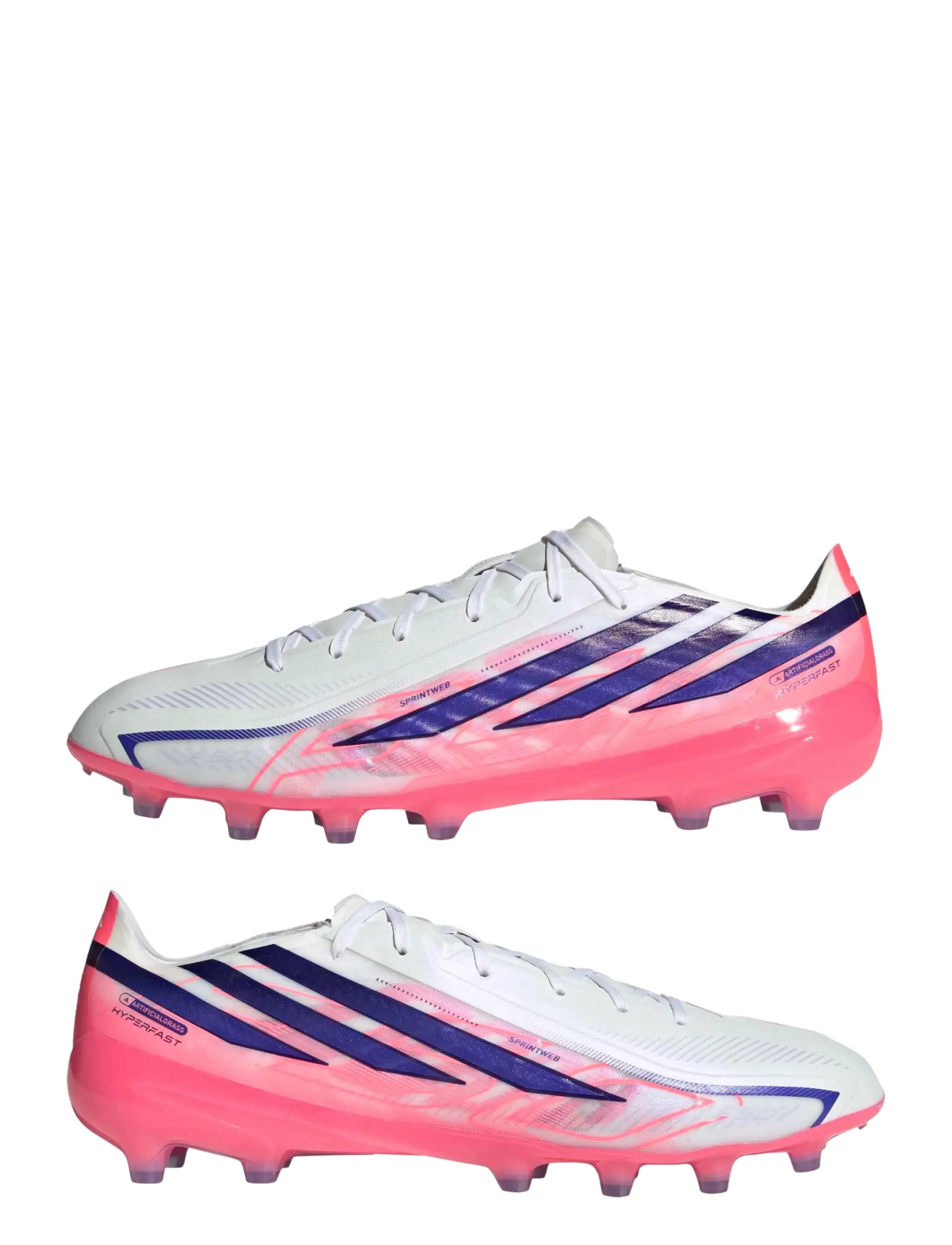 adidas Performance - F50 HYPERFAST PRO AG - football boots - ftwwht/solpur/soltur - 5