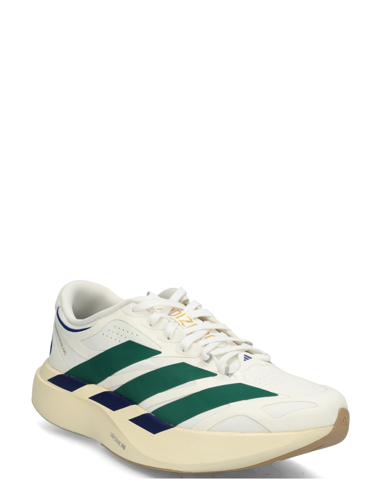 adidas Performance Adizero EVO SL EXO SUEDE M - Sportskor - CWHITE/CGREEN/CREWHT / cream