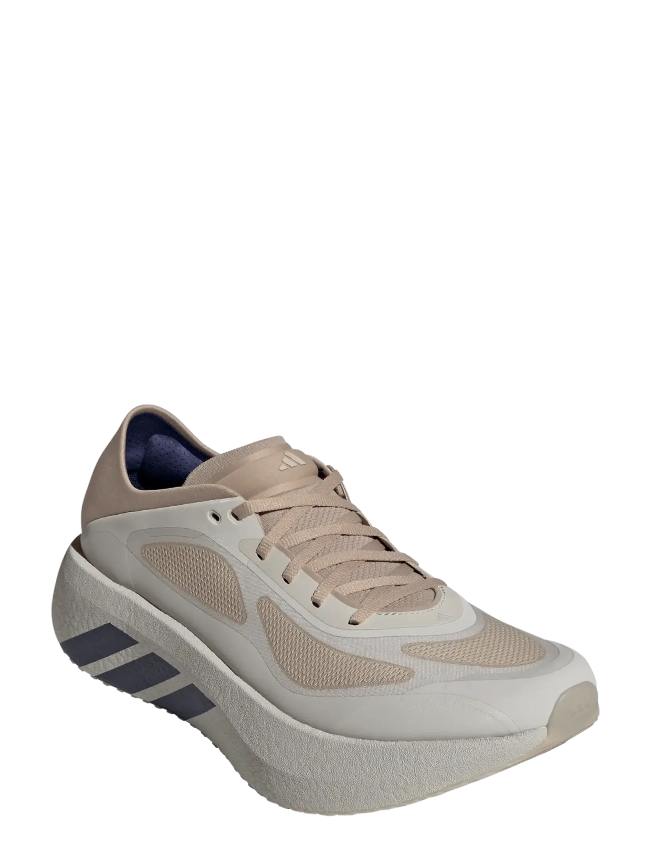 adidas Performance HYPERBOOST RUN M - Laufschuhe - WONALU/DKBLUE/DKBLUE / beige