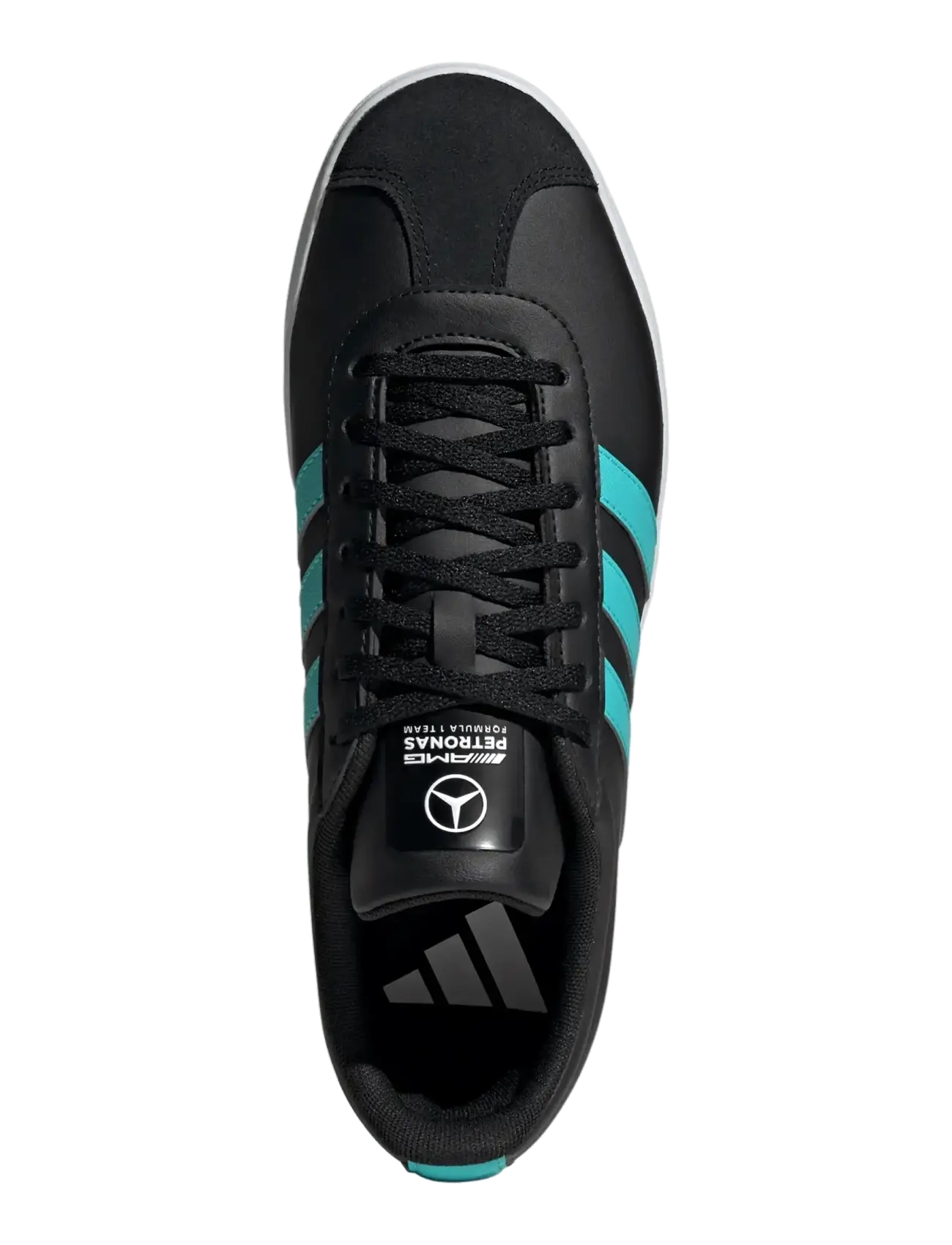 adidas Performance - VL COURT MER - låga sneakers - cblack/semiru/ftwwht - 4