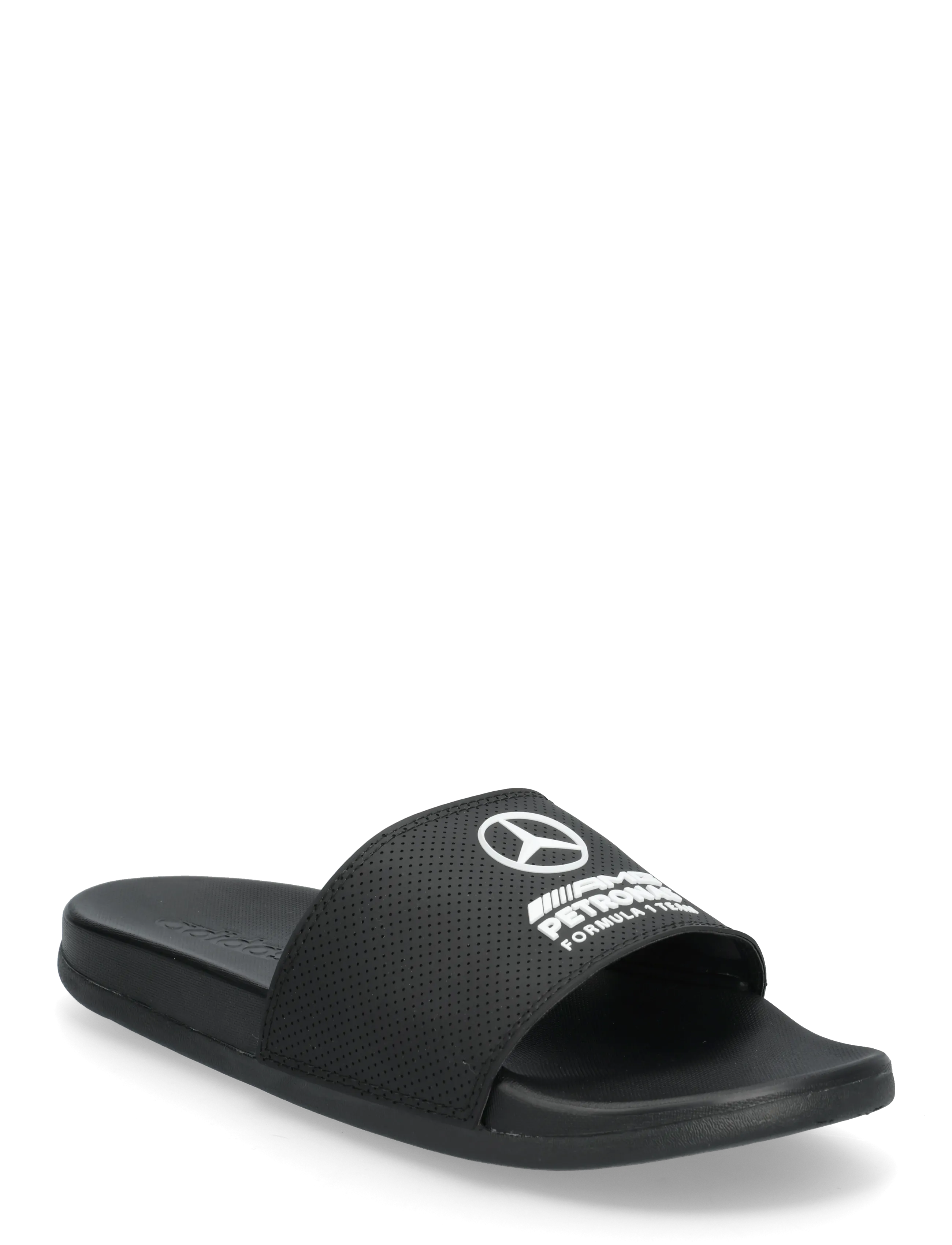adidas Performance ADILETTE COMFORT MER - Badeschuhe - CBLACK/CBLACK/FTWWHT / black