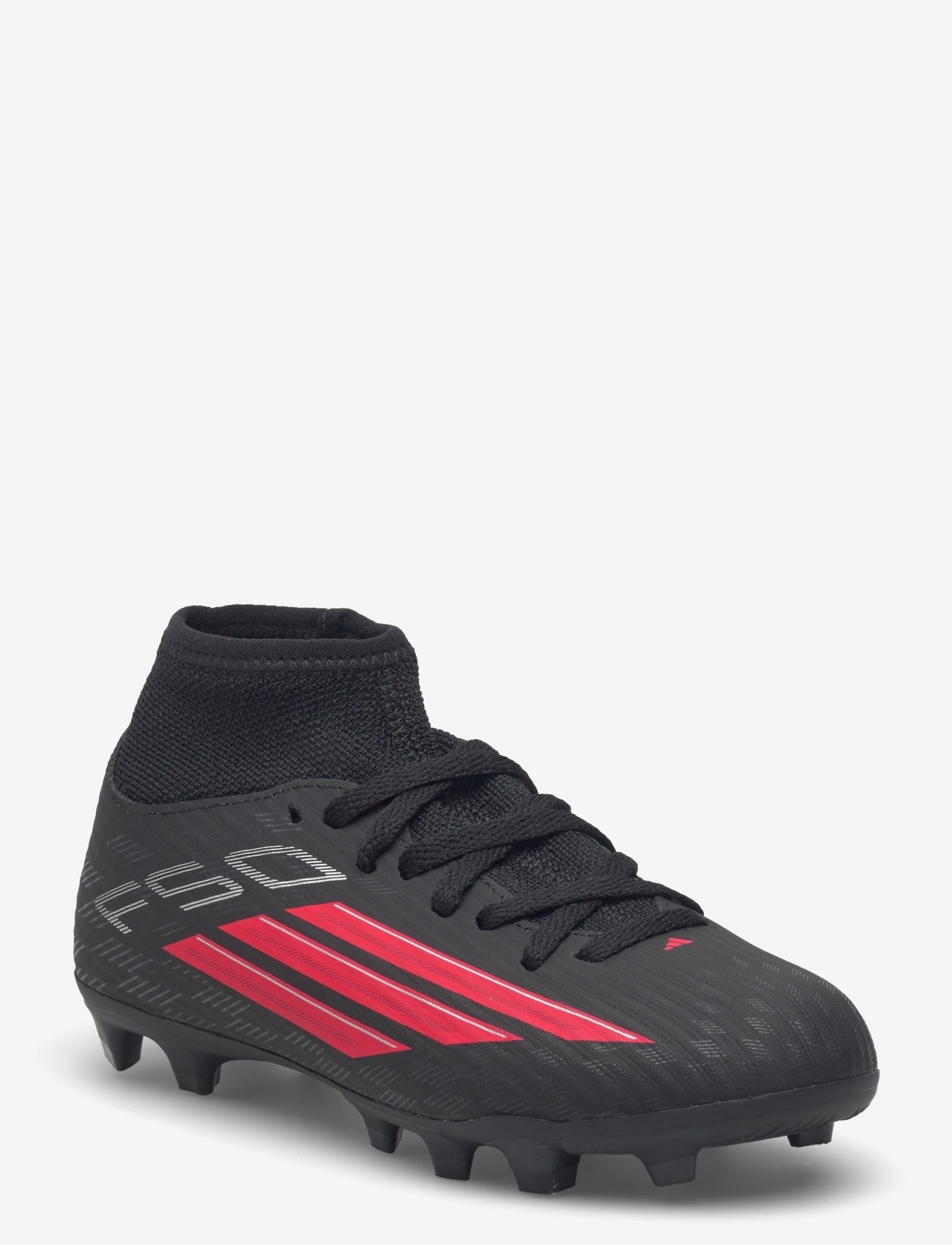 adidas Performance - F50 CLUB MID FG/MG J - fotbollsskor - cblack/lucred/cblack - 1