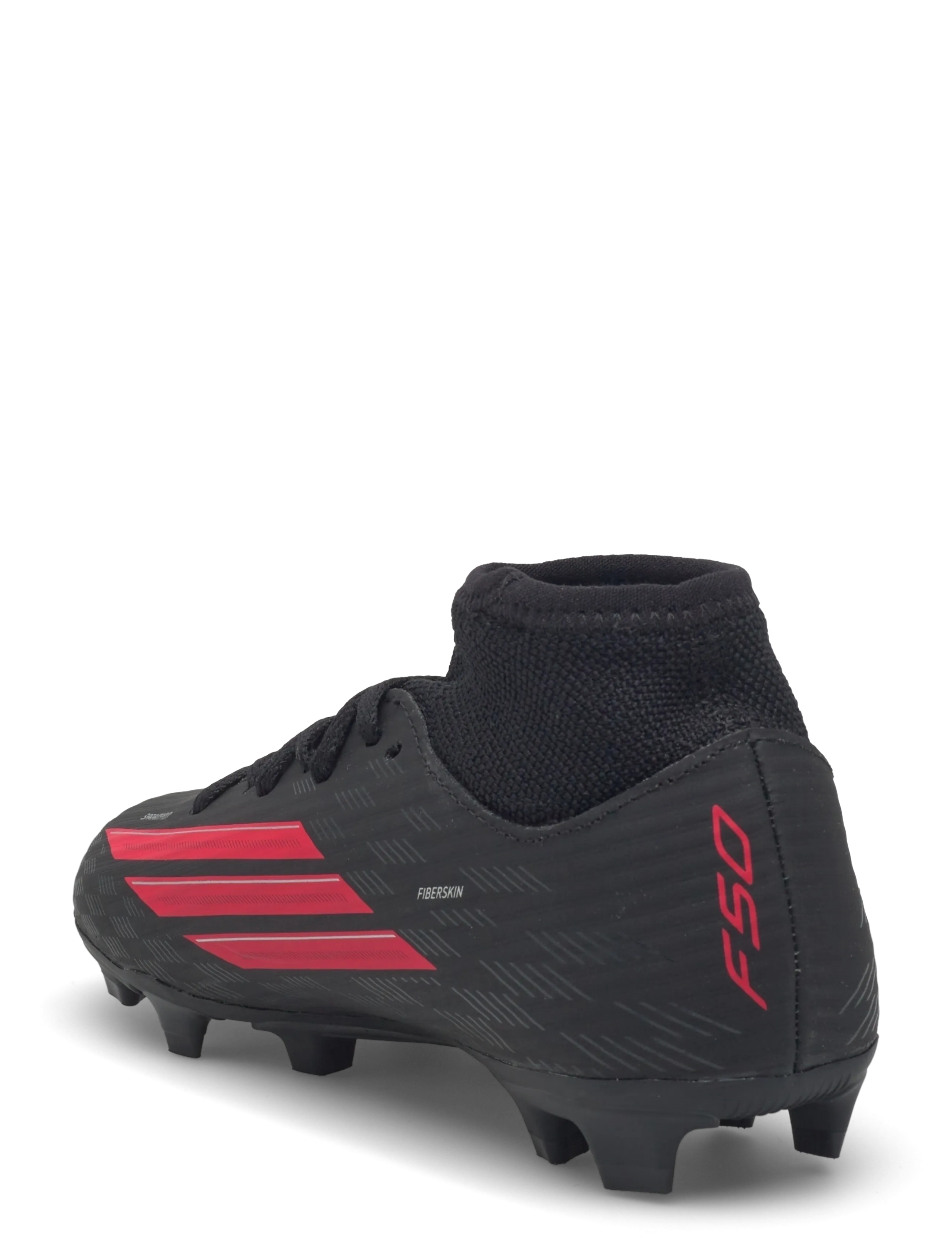 adidas Performance - F50 CLUB MID FG/MG J - jalgpalli puutsad - cblack/lucred/cblack - 2
