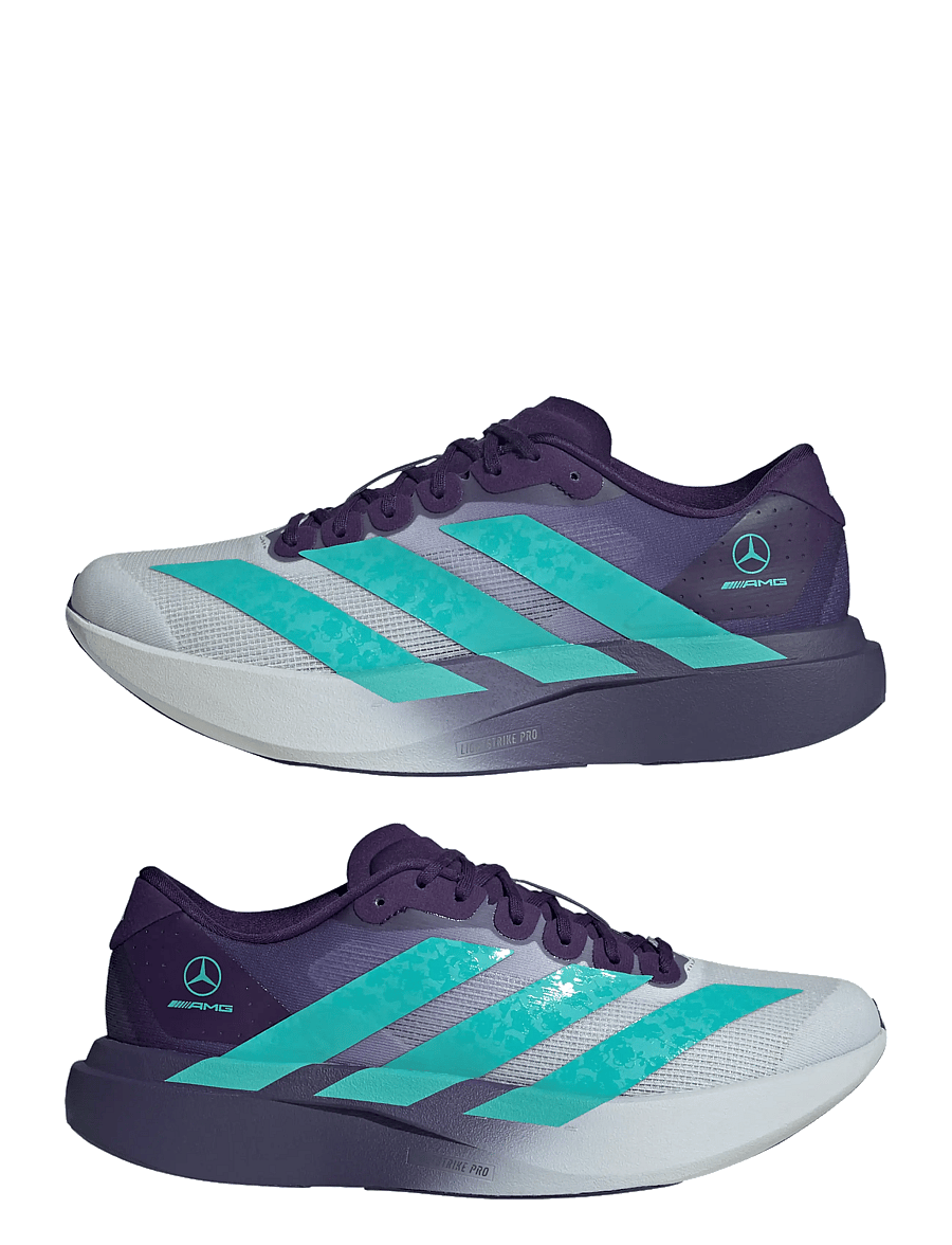 adidas Performance - ADIZERO EVO SL M MER - løbesko - blutin/semiru/dpurpl - 5