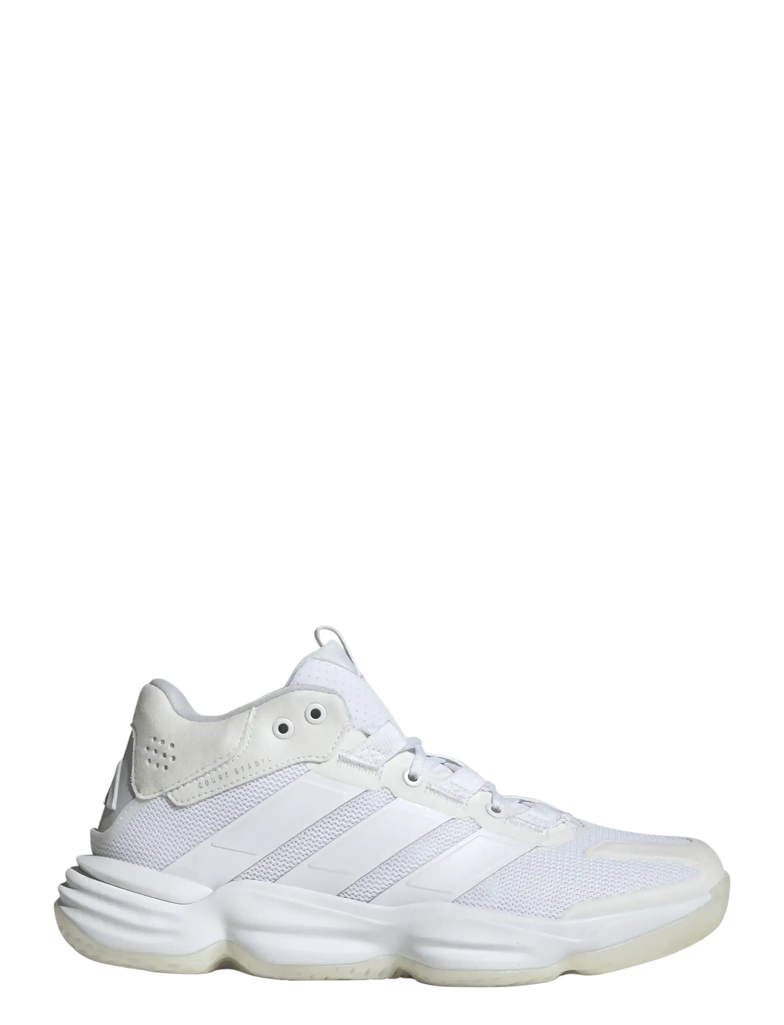 adidas Performance - Courtstabil W - high top sneakers - ftwwht/ftwwht/ftwwht - 1