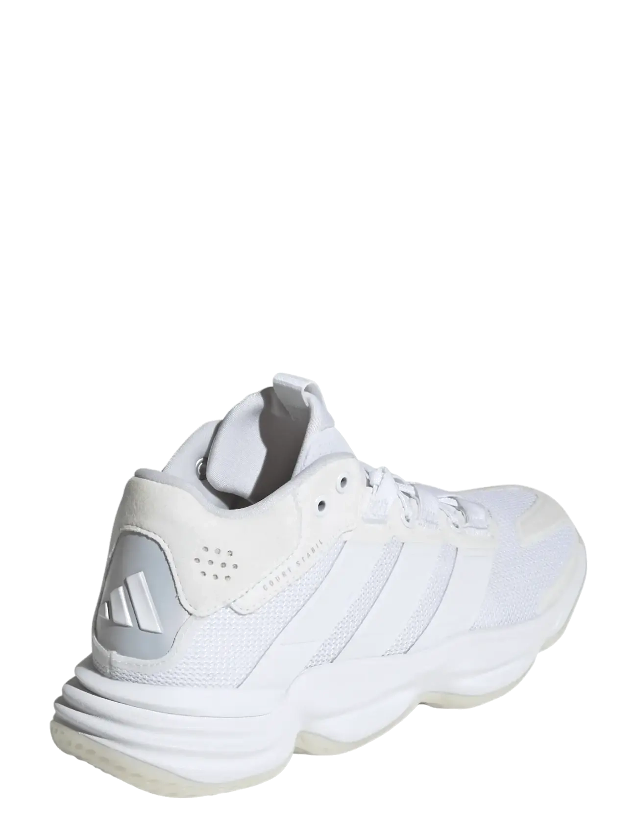 adidas Performance - Courtstabil W - high top sneakers - ftwwht/ftwwht/ftwwht - 3