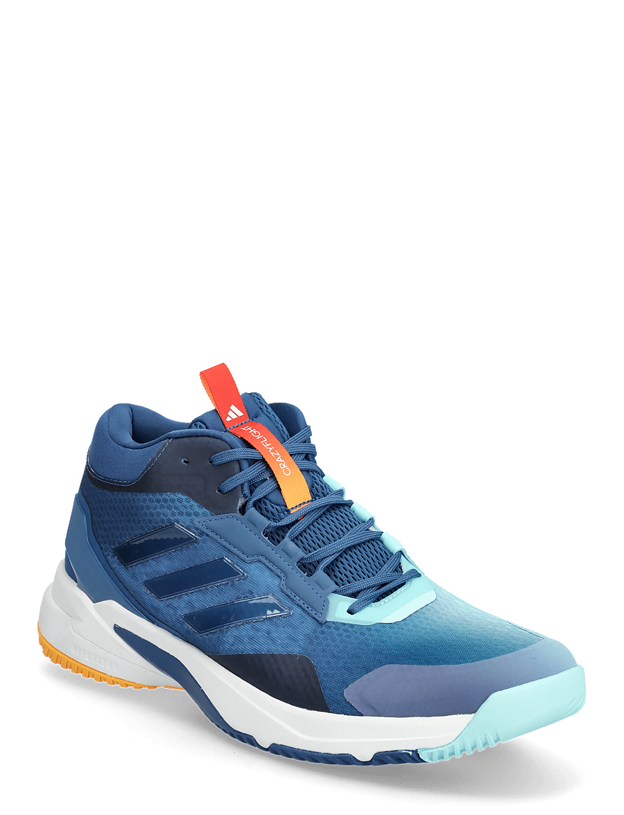 adidas Performance - Crazyflight 6 Mid M - ar augstu augšdaļu - dupe/ftwwht/flaaqu - 0