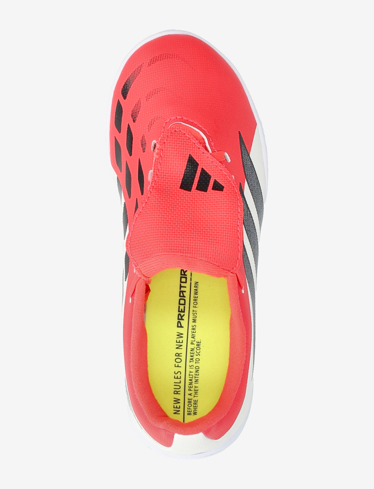 adidas Performance - PREDATOR CLUB FT IN SALA J - fodboldstøvler - lucred/cblack/ftwwht - 3