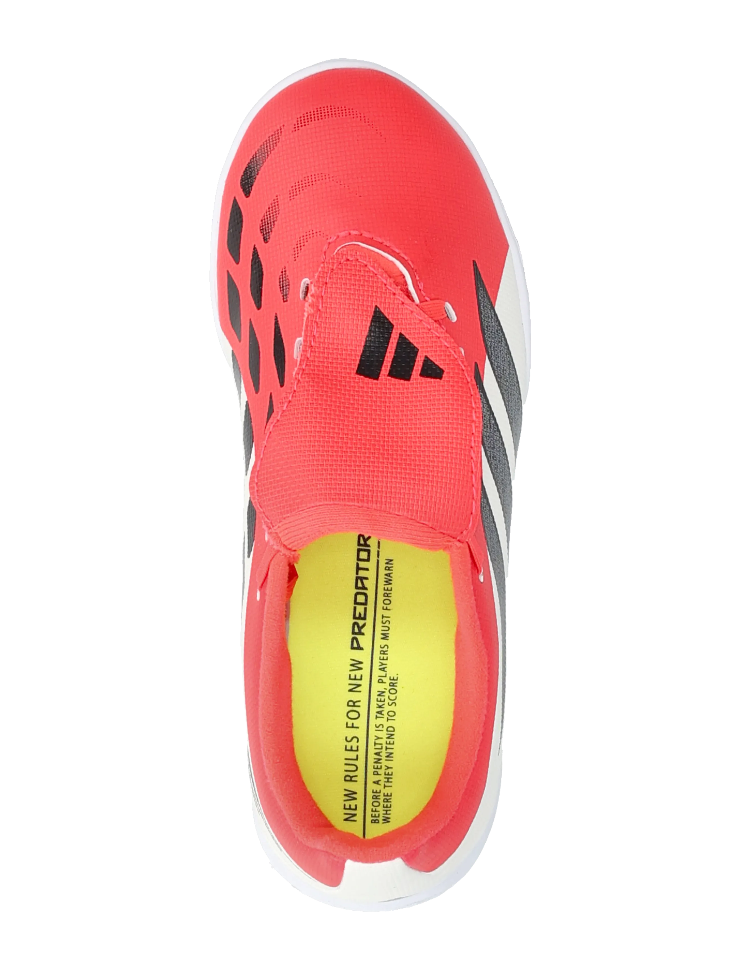 adidas Performance - PREDATOR CLUB FT IN SALA J - football boots - lucred/cblack/ftwwht - 3