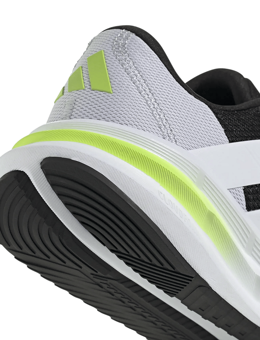 adidas Performance - GALAXY 7 M - binnensportschoenen - cblack/ftwwht/sslime - 5