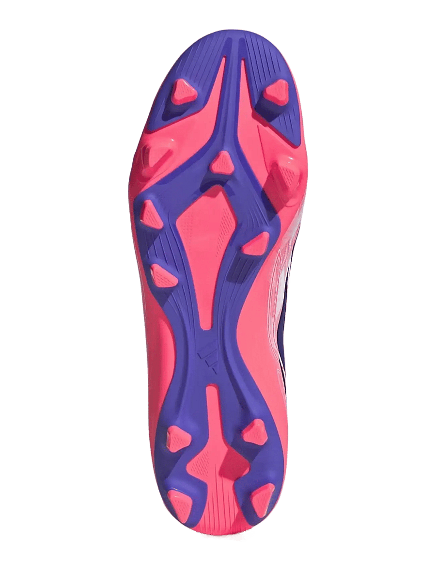 adidas Performance - F50 HYPERFAST CLUB FG/MG - football boots - ftwwht/solpur/soltur - 4