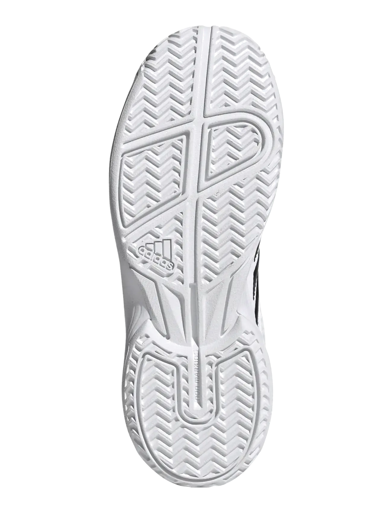 adidas Performance - Speedcourt K Velcro - jooksujalatsid - ftwwht/cblack/ftwwht - 5