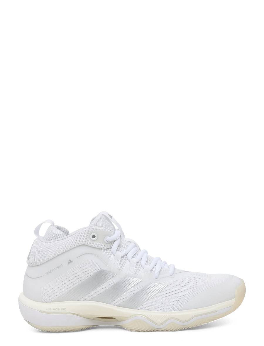 adidas Performance - CRAZYFLIGHT 7 MID W - sneakers - ftwwht/silvmt/ftwwht - 2