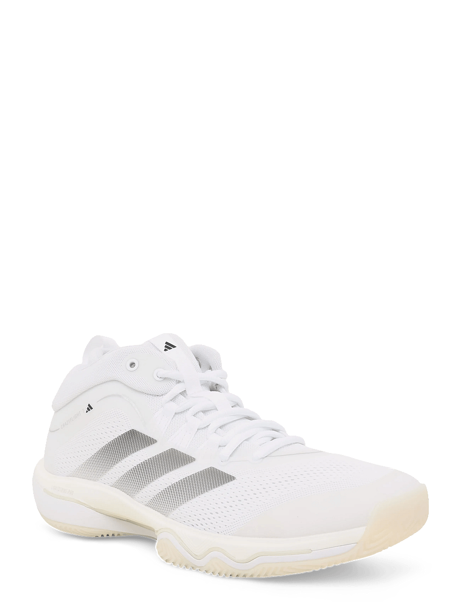 adidas Performance - CRAZYFLIGHT 7 MID M - siseruumide spordijalatsid - ftwwht/trgrme/cblack - 0