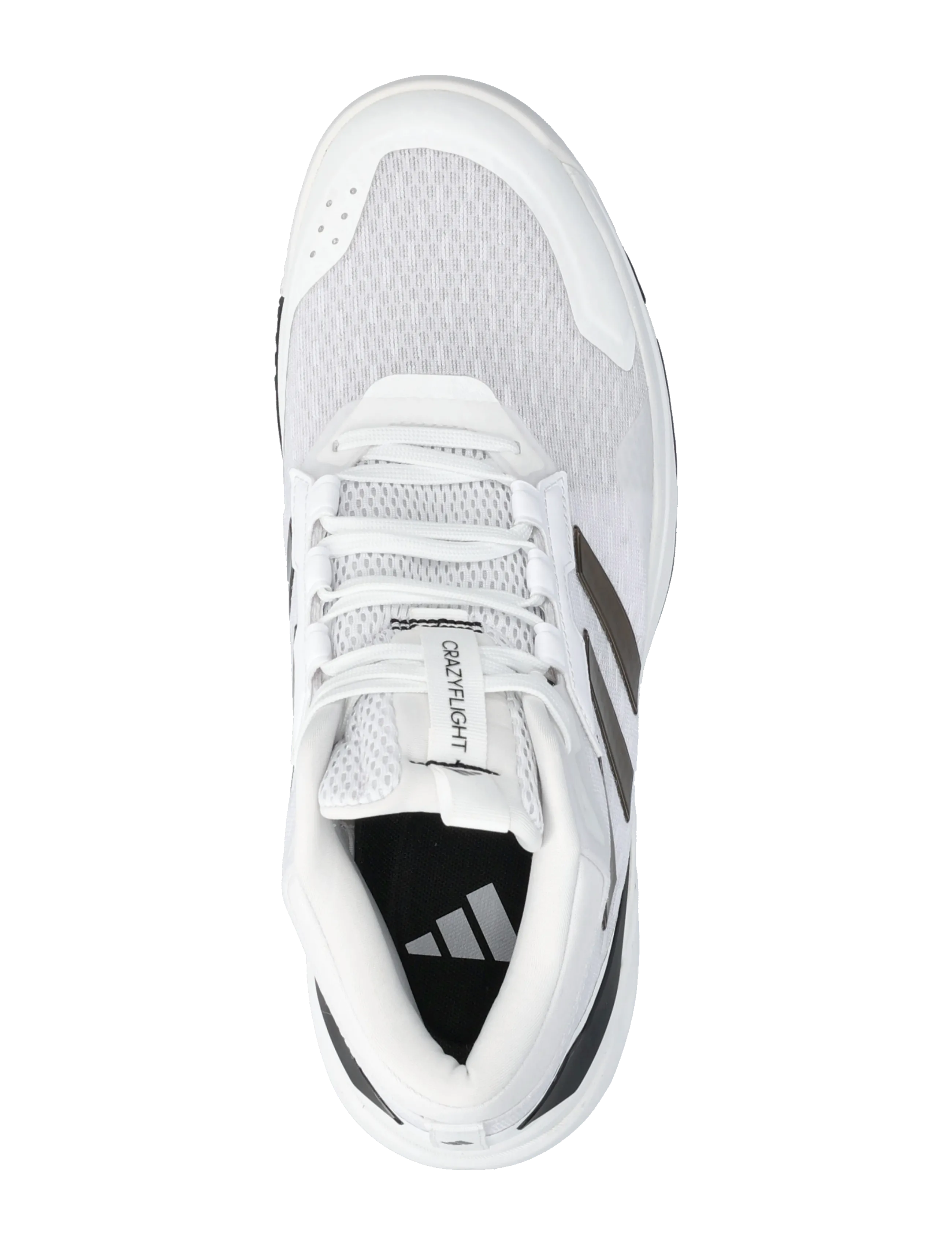 adidas Performance - Crazyflight 6 Mid M - høje sneakers - ftwwht/cblack/ftwwht - 3