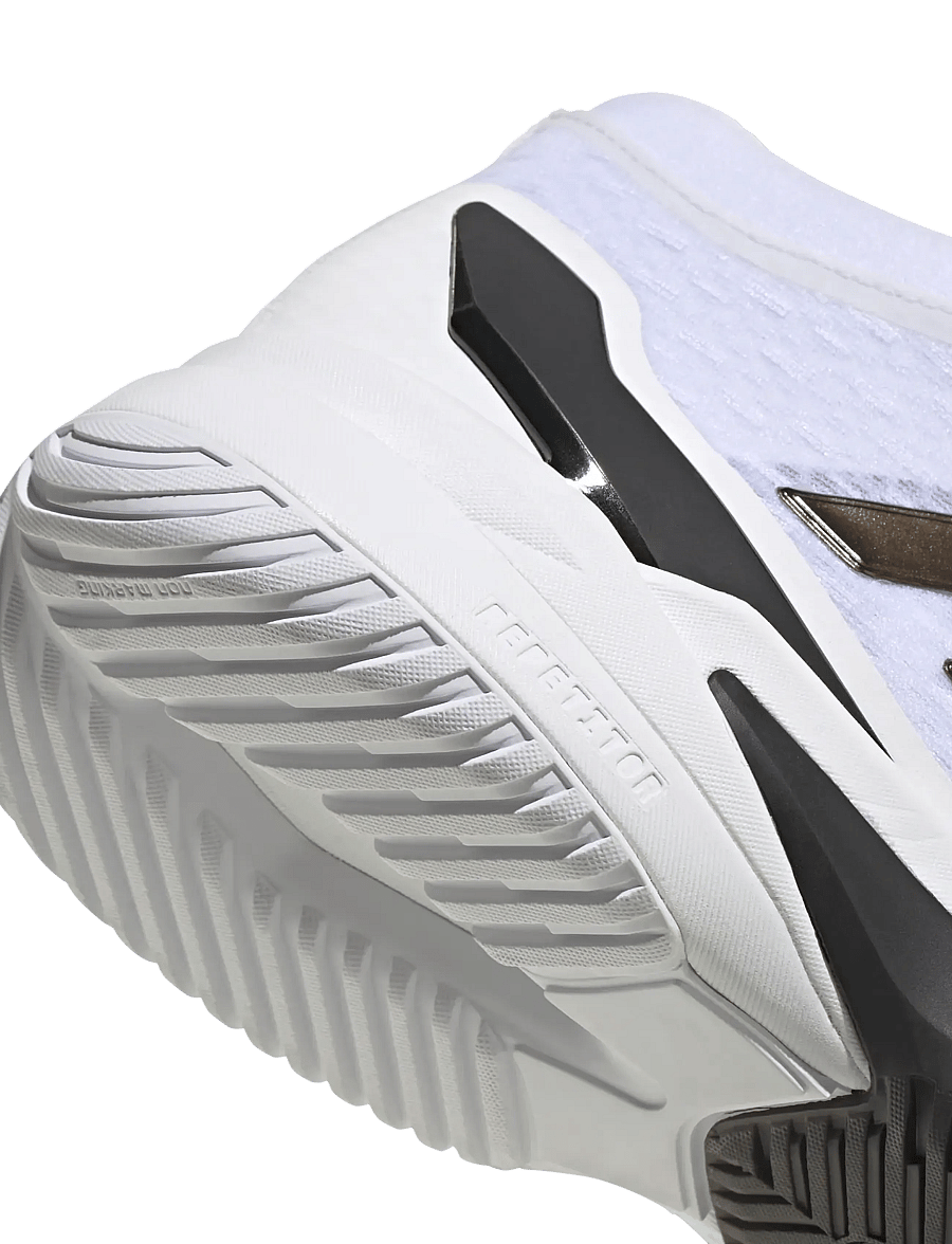 adidas Performance - Crazyflight 6 Mid M - høje sneakers - ftwwht/cblack/ftwwht - 5