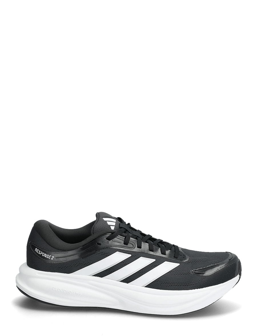 adidas Performance - RESPONSE 2 M - laufschuhe - cblack/ftwwht/msilve - 1