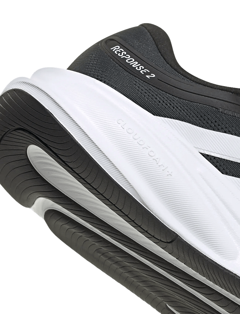 adidas Performance - RESPONSE 2 M - jooksujalatsid - cblack/ftwwht/msilve - 5