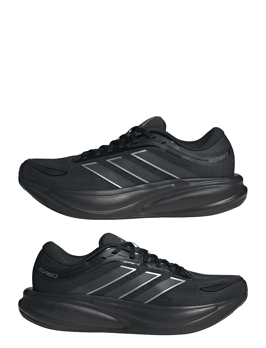 adidas Performance - RESPONSE 2 M - laufschuhe - cblack/cblack/grefou - 5