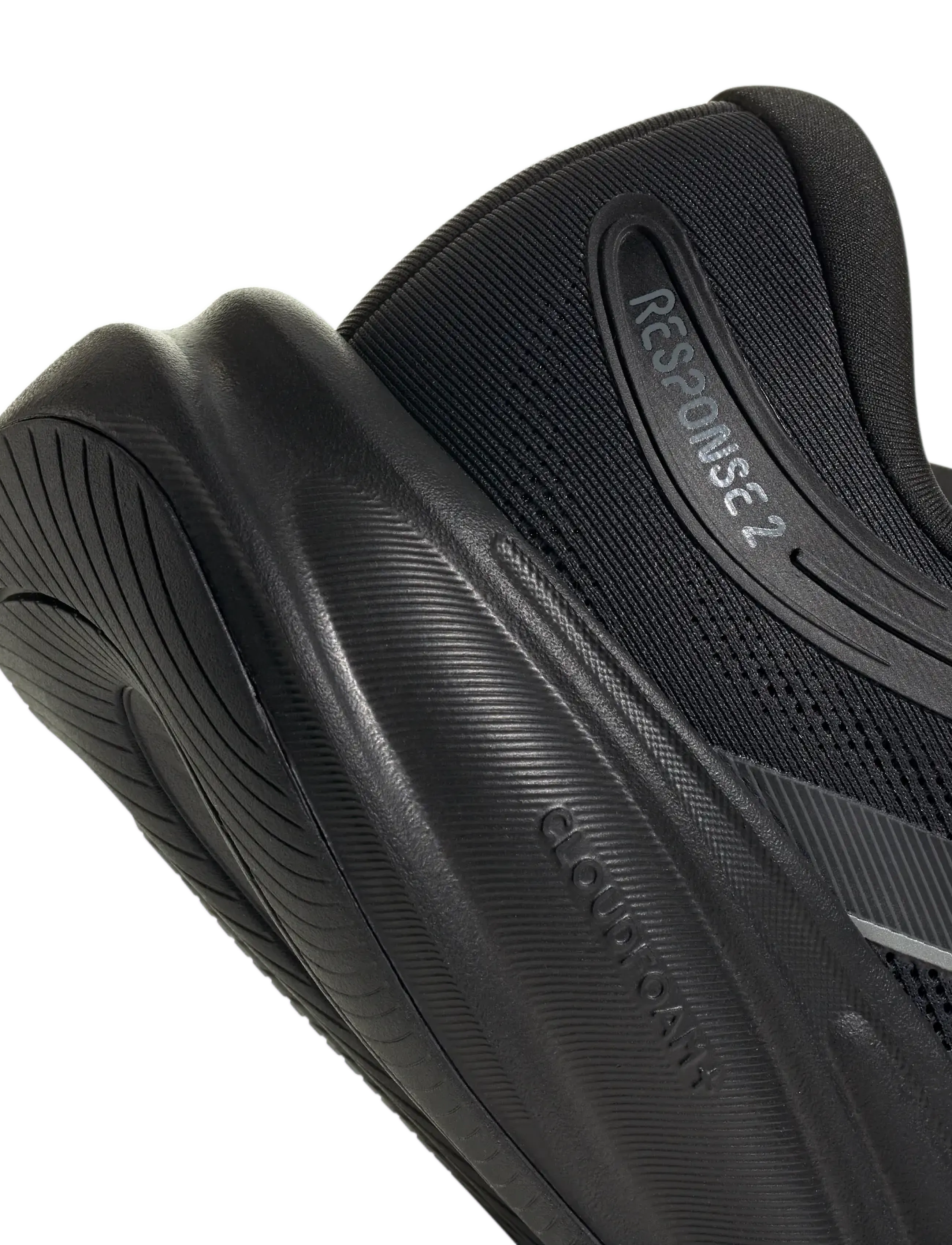 adidas Performance - RESPONSE 2 M - löparskor - cblack/cblack/grefou - 5