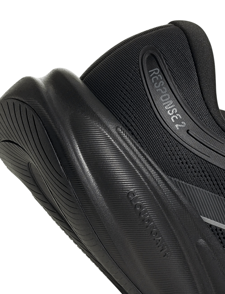 adidas Performance - RESPONSE 2 M - laufschuhe - cblack/cblack/grefou - 5