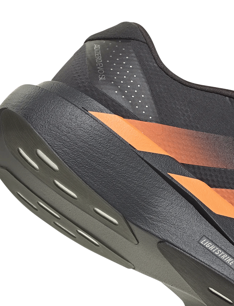 adidas Performance - Adizero EVO SL WOVEN M - laufschuhe - carbon/cblack/luor - 5