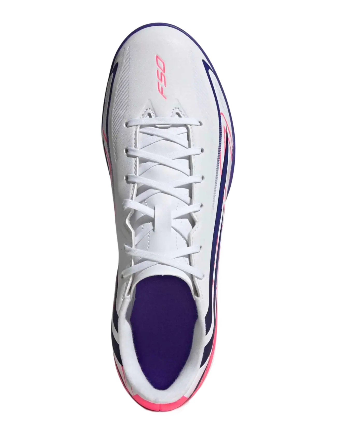 adidas Performance - F50 HYPERFAST CLUB TF - football boots - ftwwht/solpur/soltur - 3
