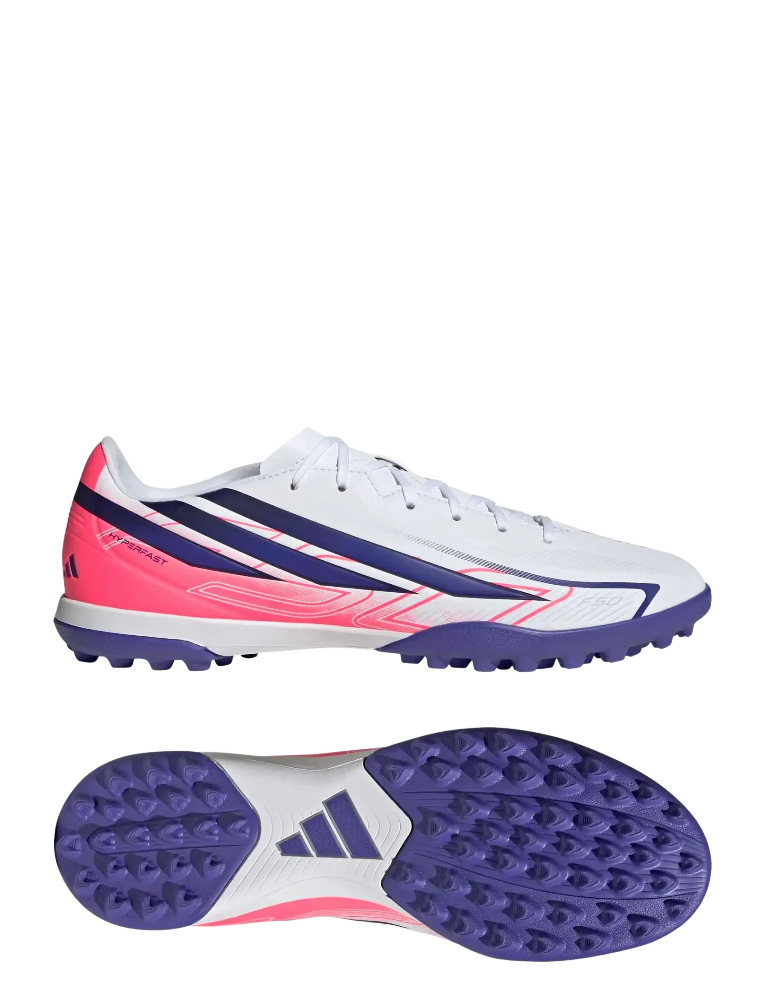 adidas Performance F50 HYPERFAST CLUB TF - Deals - FTWWHT/SOLPUR/SOLTUR / white