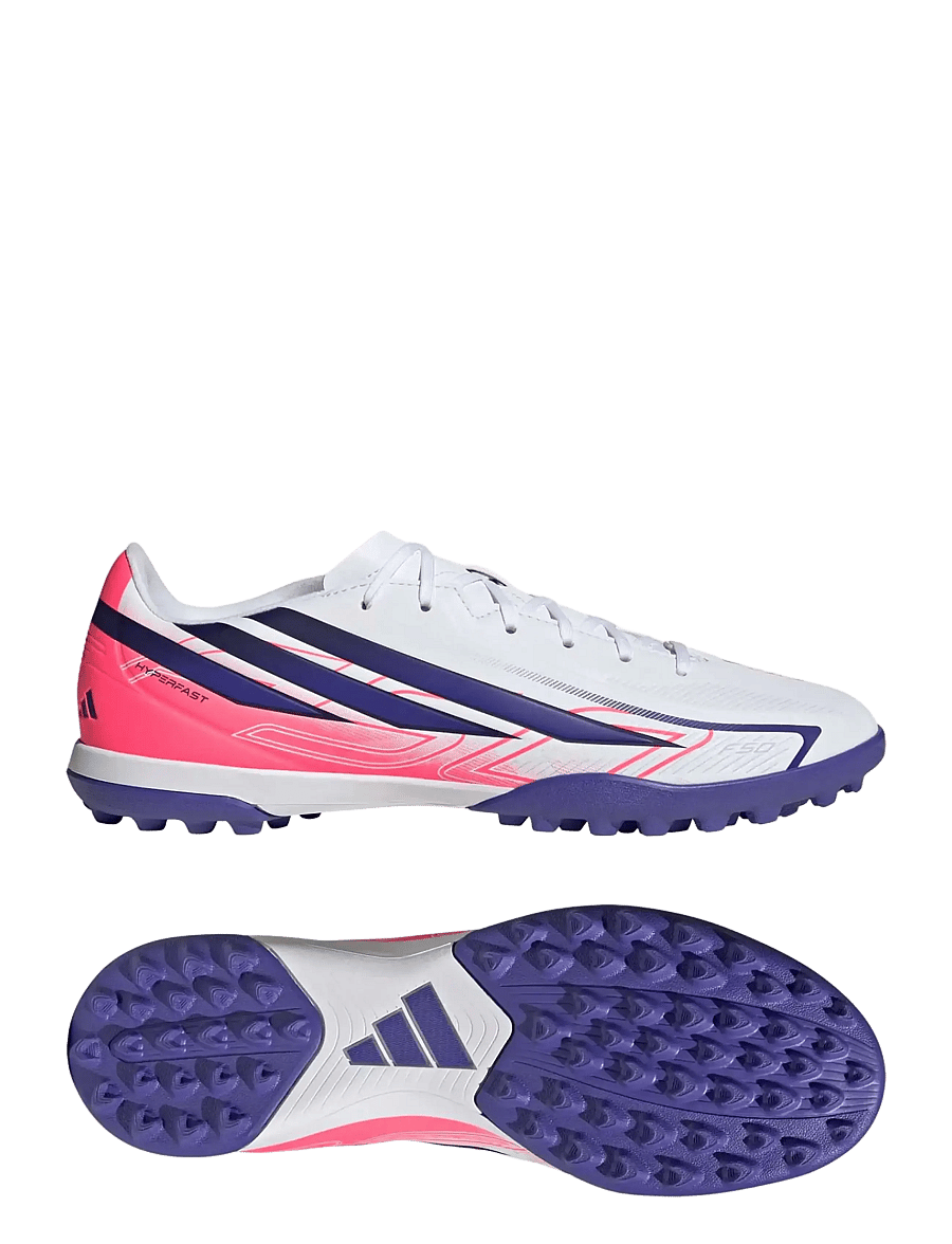 adidas Performance - F50 HYPERFAST CLUB TF - football boots - ftwwht/solpur/soltur - 0