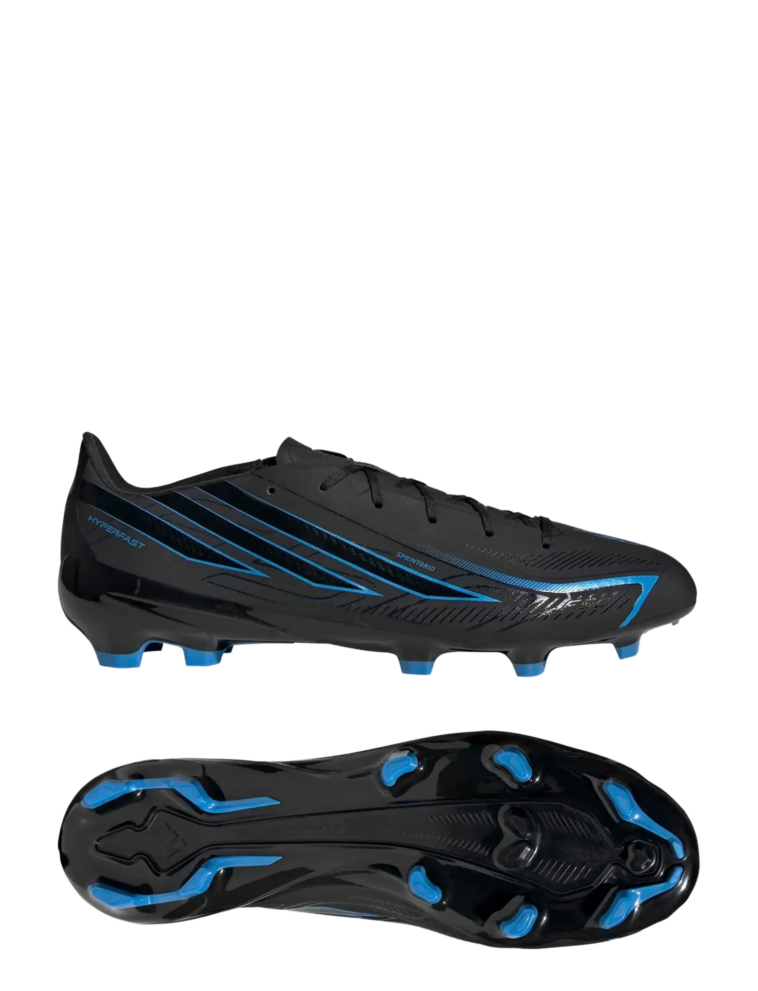 adidas Performance F50 HYPERFAST LEAGUE FG - adidas - CBLACK/CBLACK/LURABL / black