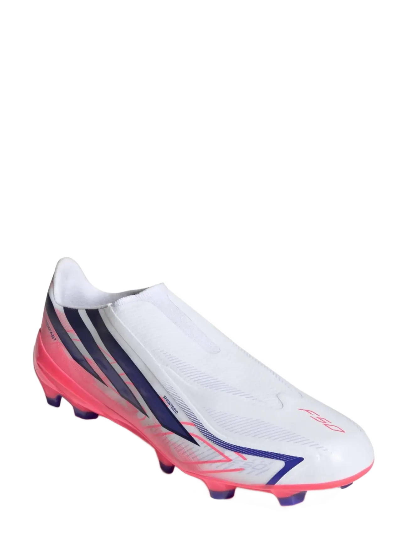 adidas Performance F50 HYPERFAST LEAGUE LL FG - Sport shoes - FTWWHT/SOLPUR/SOLTUR / white