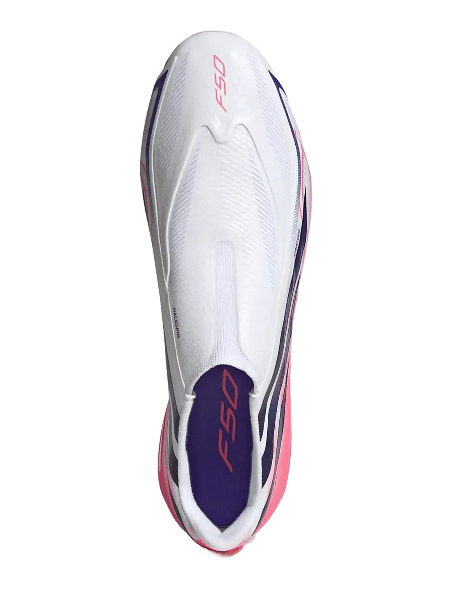 adidas Performance - F50 HYPERFAST LEAGUE LL FG - football boots - ftwwht/solpur/soltur - 3