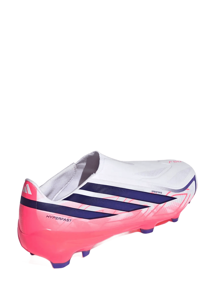 adidas Performance - F50 HYPERFAST LEAGUE LL FG - football boots - ftwwht/solpur/soltur - 5