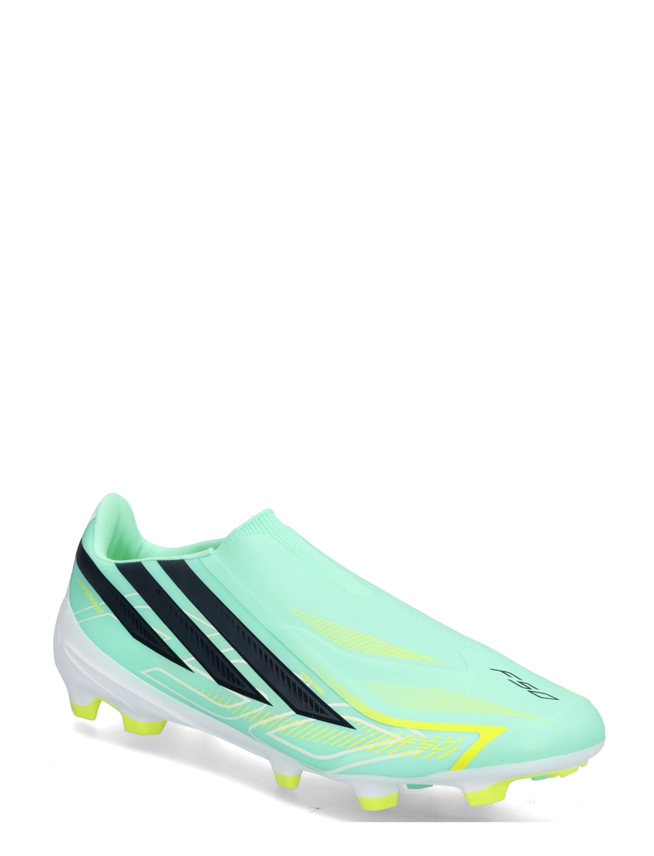 adidas Performance F50 HYPERFAST LEAGUE LL FG - Shoes - PULMIN/NTNAVY/SOLLEM / green
