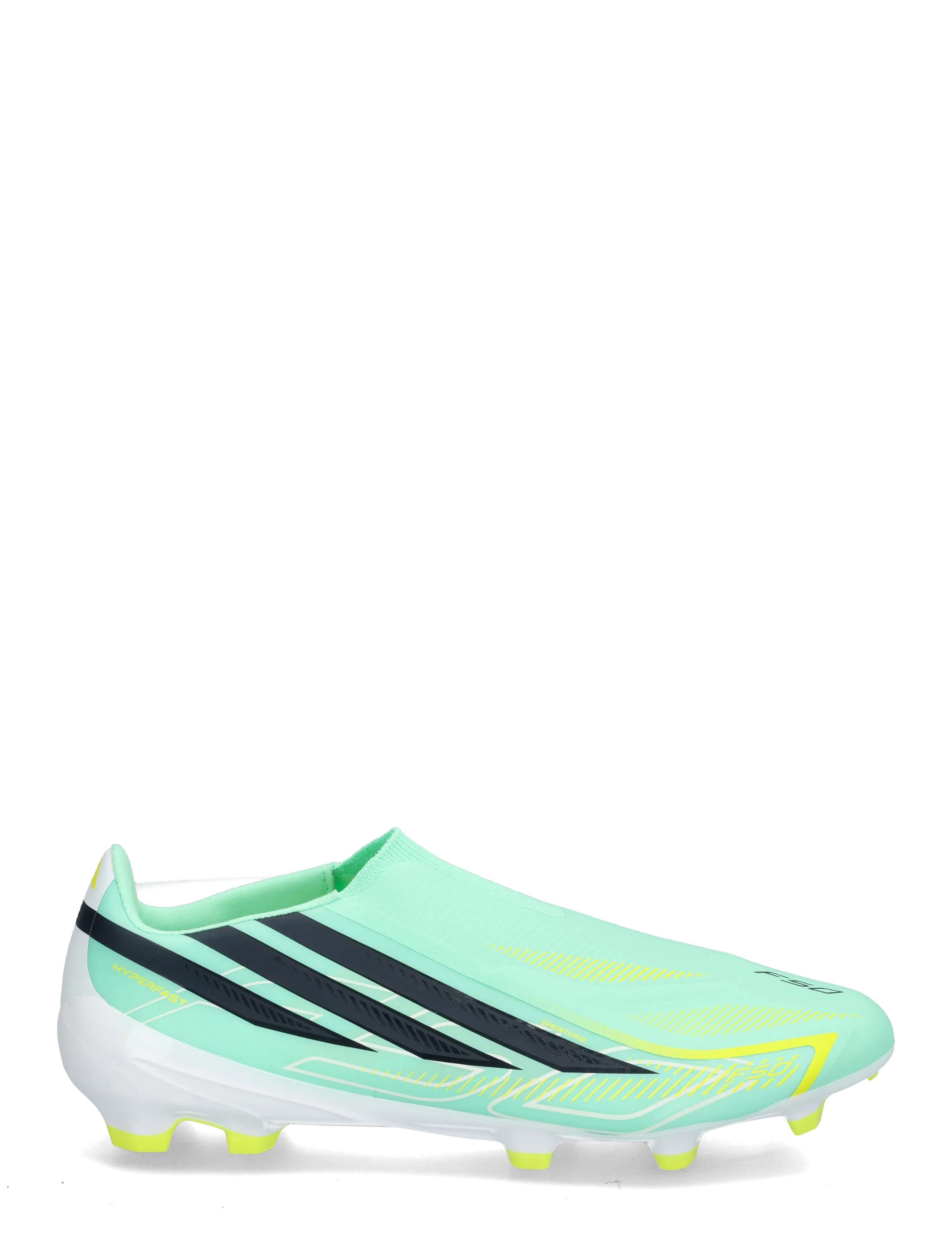 adidas Performance - F50 HYPERFAST LEAGUE LL FG - fodboldstøvler - pulmin/ntnavy/sollem - 2