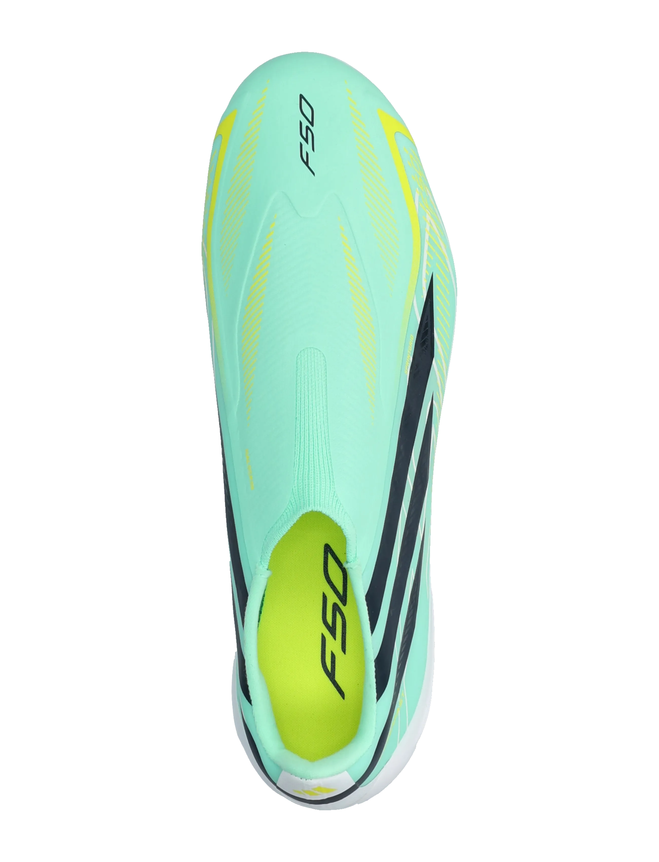 adidas Performance - F50 HYPERFAST LEAGUE LL FG - fodboldstøvler - pulmin/ntnavy/sollem - 3