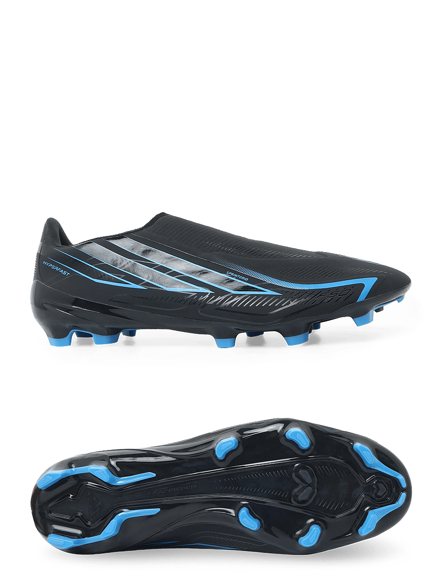 adidas Performance - F50 HYPERFAST LEAGUE LL FG - fußballstiefel - cblack/cblack/lurabl - 0