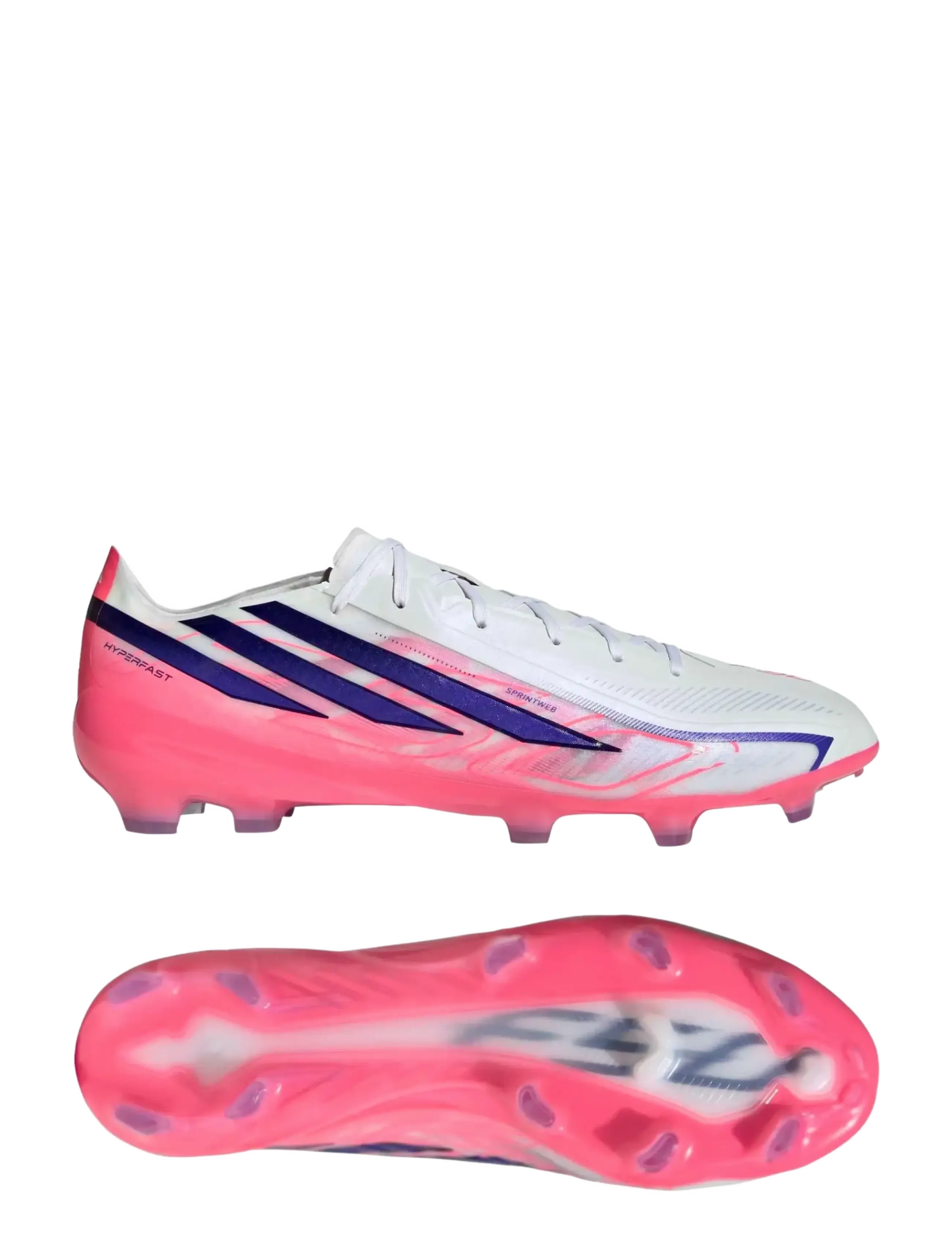 adidas Performance F50 HYPERFAST PRO FG - Vaata kõiki - FTWWHT/SOLPUR/SOLTUR / white