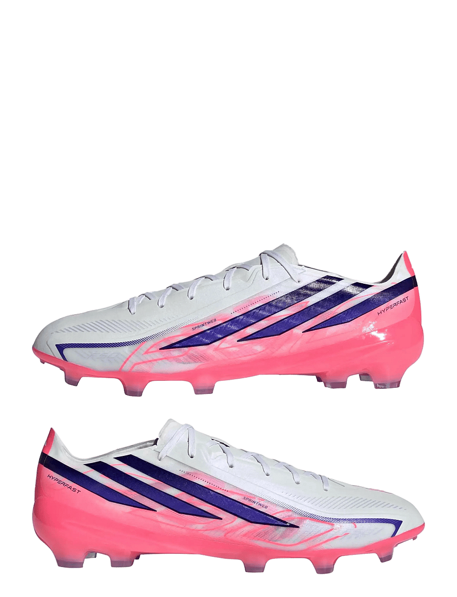 adidas Performance - F50 HYPERFAST PRO FG - football boots - ftwwht/solpur/soltur - 5